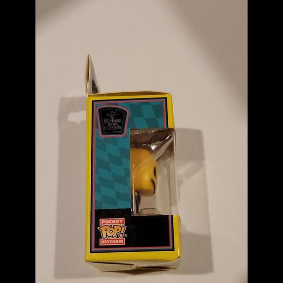 The Nightmare Before Christmas Jack Skellington Blacklight Pocket Pop! Key Chain - Picture 6 of 9